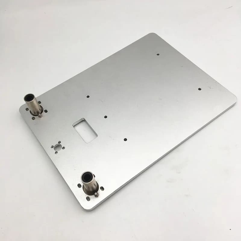 Stampante 3D 2X Replicator, base riscaldante in lega di alluminio, staffa di aggiornamento per asse Z, versione con asse ottico da 8 mm
