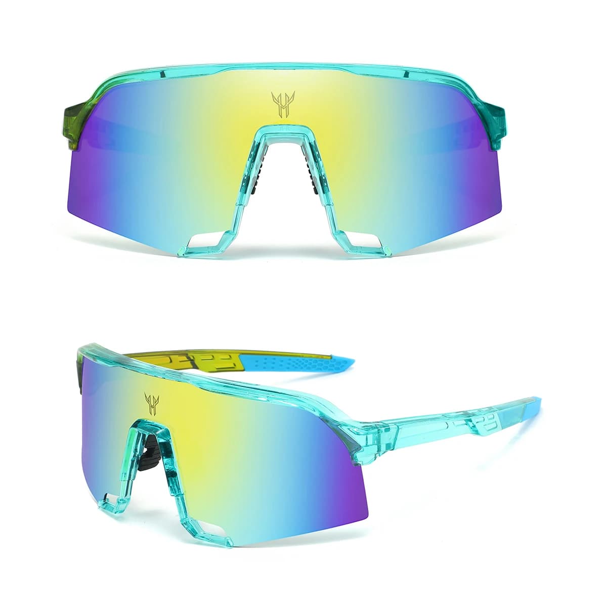 Nuovissimi occhiali da sole alla moda uomo donna occhiali da ciclismo da baseball occhiali da corsa sportivi da corsa all'aperto UV400 occhiali da bicicletta per bici MTB
