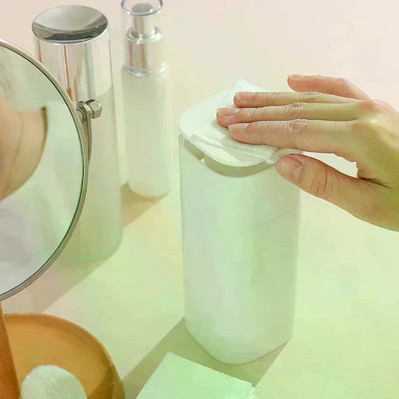 250/500ML Detergent Struck Bottle Vacuum Presses Plastic Dispenser Nail Polish Remover Cleaner Manicure Tools
