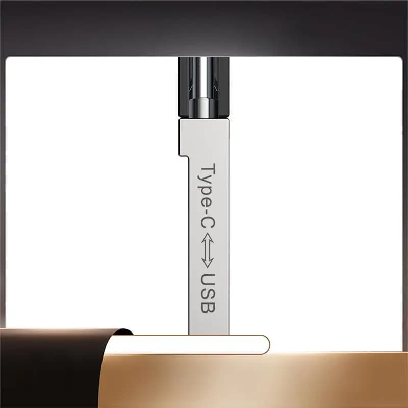 CR006 Lettore di schede in lega di zinco Tipo C SD/TF Supporto disco flash USB Lettore di schede multimemoria 256G per computer Phones-N35R