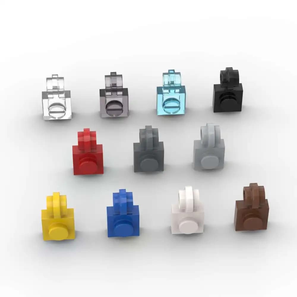 MOC 10PCS 4081 Modificato 1x1 Building Blocks Con Attacco Luce Mattoni Particelle Puzzle Idea Giocattoli Per Bambini Di Compleanno Regali Del Capretto
