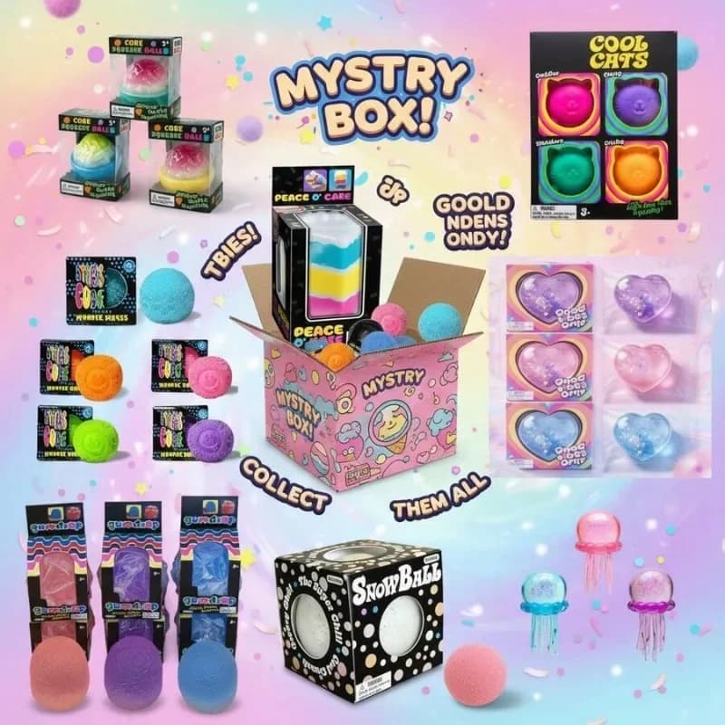Playful Mystery Squishy Toy Cute Soft Hand Toy Perfect Surprise Reward For Children