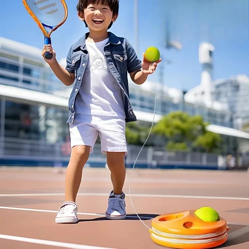 Children's Carbon Tennis Rack, Professional Tennis Set for Beginners with Elastic Corda