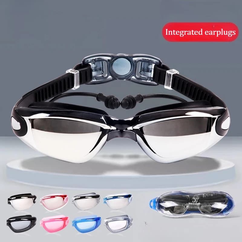 Anti-fog galvanic swimwear for waterproof adults
