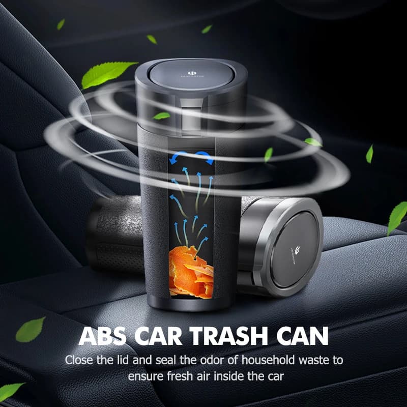 Car Garbage Bin Ashtray Leak-proof Cup Holder Trash Can Storage For Leapmotor Leap Motor C01 C11 T03 S01 C11 Reev 2022 2023 2021