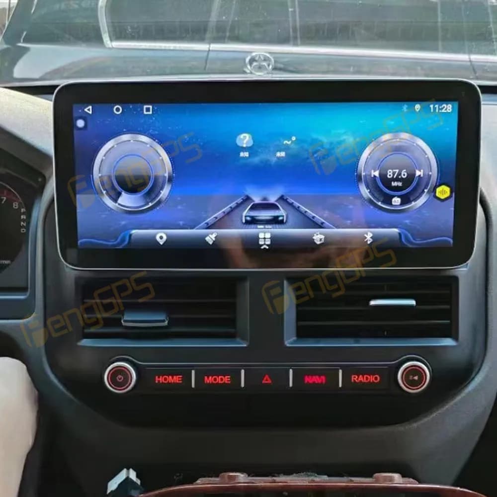 12.3 Inch Android 13 CarPlay Car Radio For Mitsubishi Pajero 2014 Touch Screen Multimedia Player GPS Navigation Head Unit DSP BT