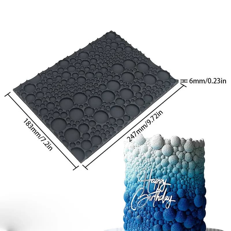 Stampo in Silicone Riutilizzabile per Torte, Antiaderente, per Pasta, Rotolo Svizzero, Cioccolato, Gelato, Utensili Decorativi, Accessori e Gadget
