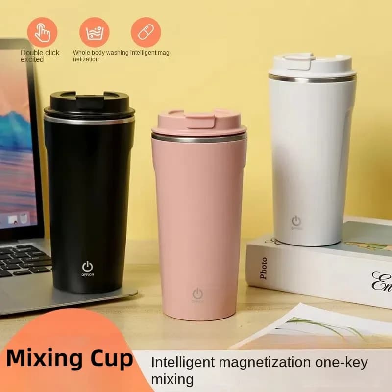 TXF【Reliable】Electric Protein Powder Mixing Cup Automatic Shaker Charging Wireless Household Bottle Milk Coffee Blender Kettle G