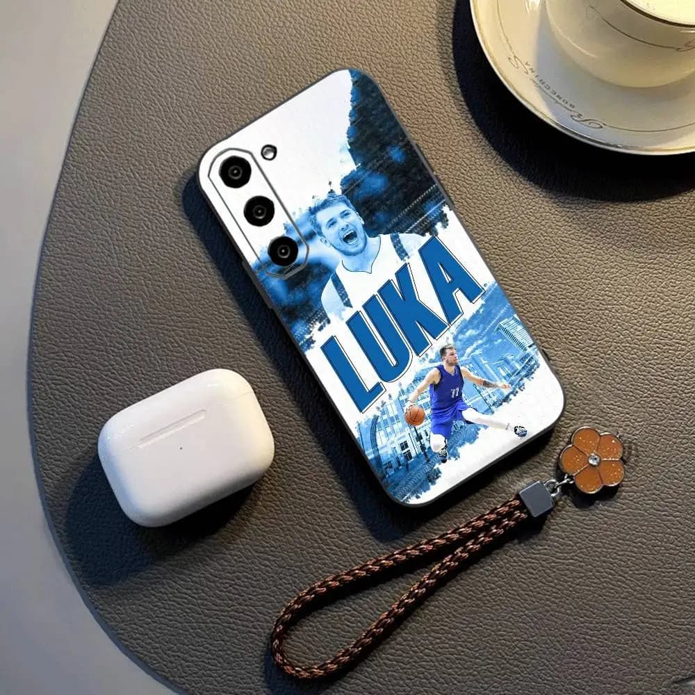 Custodia per telefono Basketball Luka Doncic 77 per Samsung Galaxy A73,A72,A71,A70,A53,A52,A51, altre custodie morbide nere