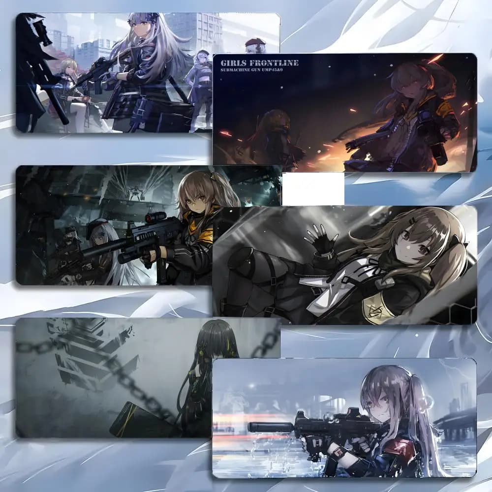 game cool Girls Frontline UMP45 Mouse Pad Mousepad Large Gaming LockEdge Thickened PC Table Desk Mat