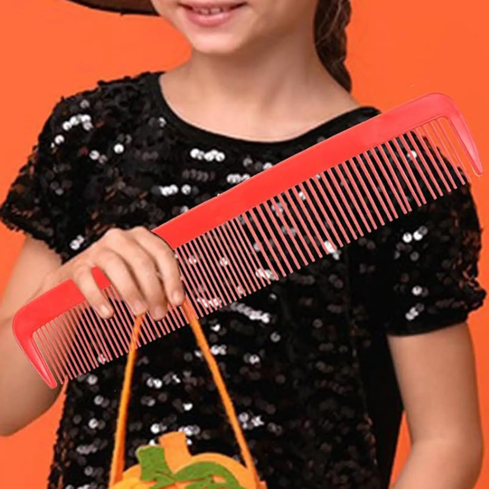 BigFunny Spazzola per Capelli Gigante a Denti Larghi, Accessorio per Scherzi e Giochi di Divertimento