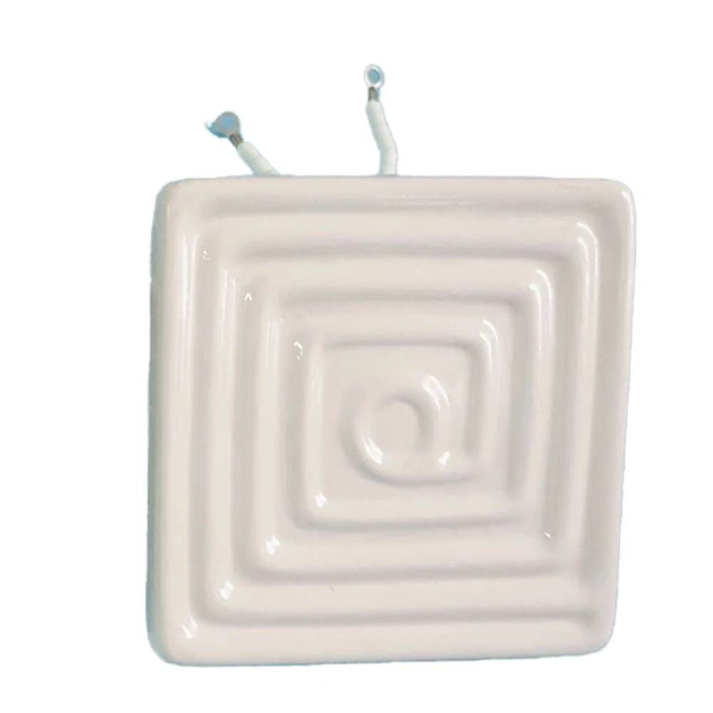 Mattone riscaldante in ceramica con piastra riscaldante a infrarossi lontani adatto per macchina per formatura sottovuoto 650W 500W 120*120cm Bianco