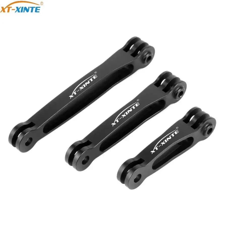Adattatore per treppiede con asta per selfie con braccio di prolunga per casco in alluminio per Gopro 13 Xiaoyi Insta360 Action 5pro Pocket 3 Staffa per fotocamera