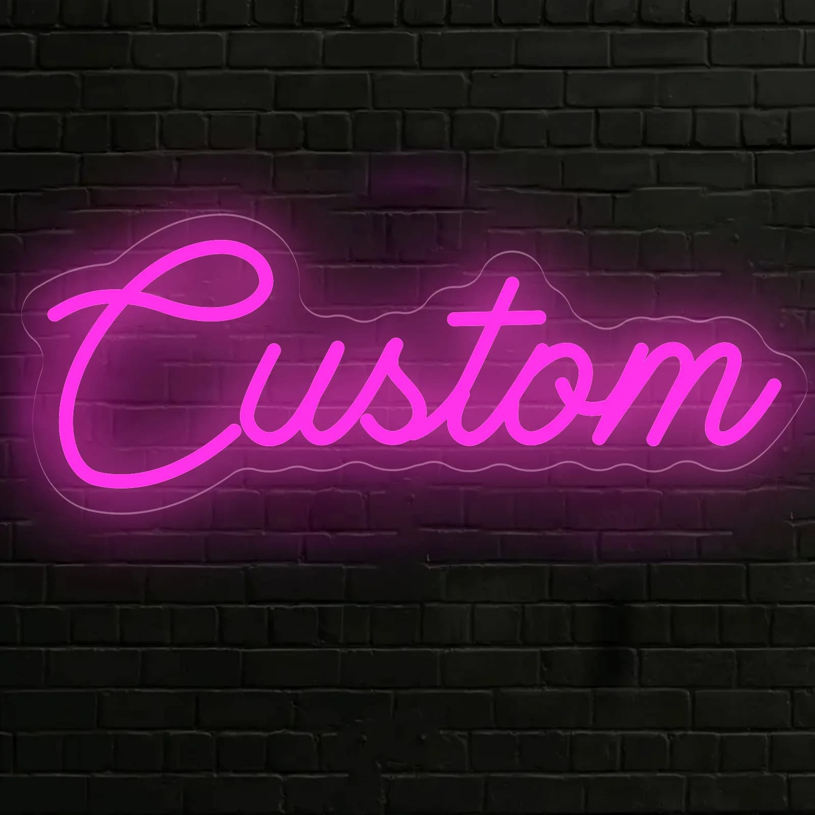 Insegna al neon di compleanno personalizzata personalizzata USB dimmerabile Nome personalizzato Home Bar Decorazione da parete Pub Club Feste Regali festivi Insegne al neon