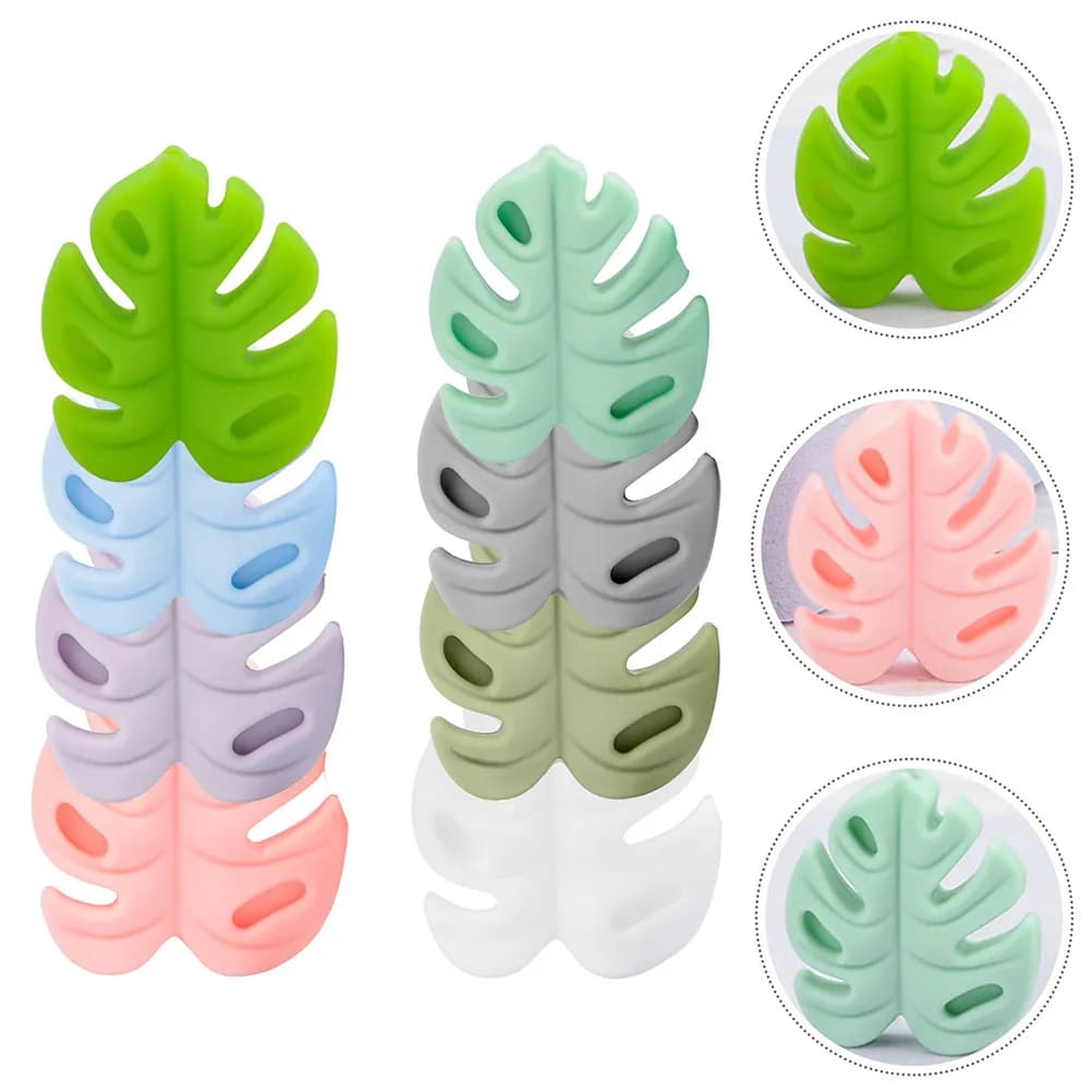 16Pcs Silicone Needle Tips Stoppers Soft Flexible Knitting Needle Protectors Lightweight Caps for Knitting Craft