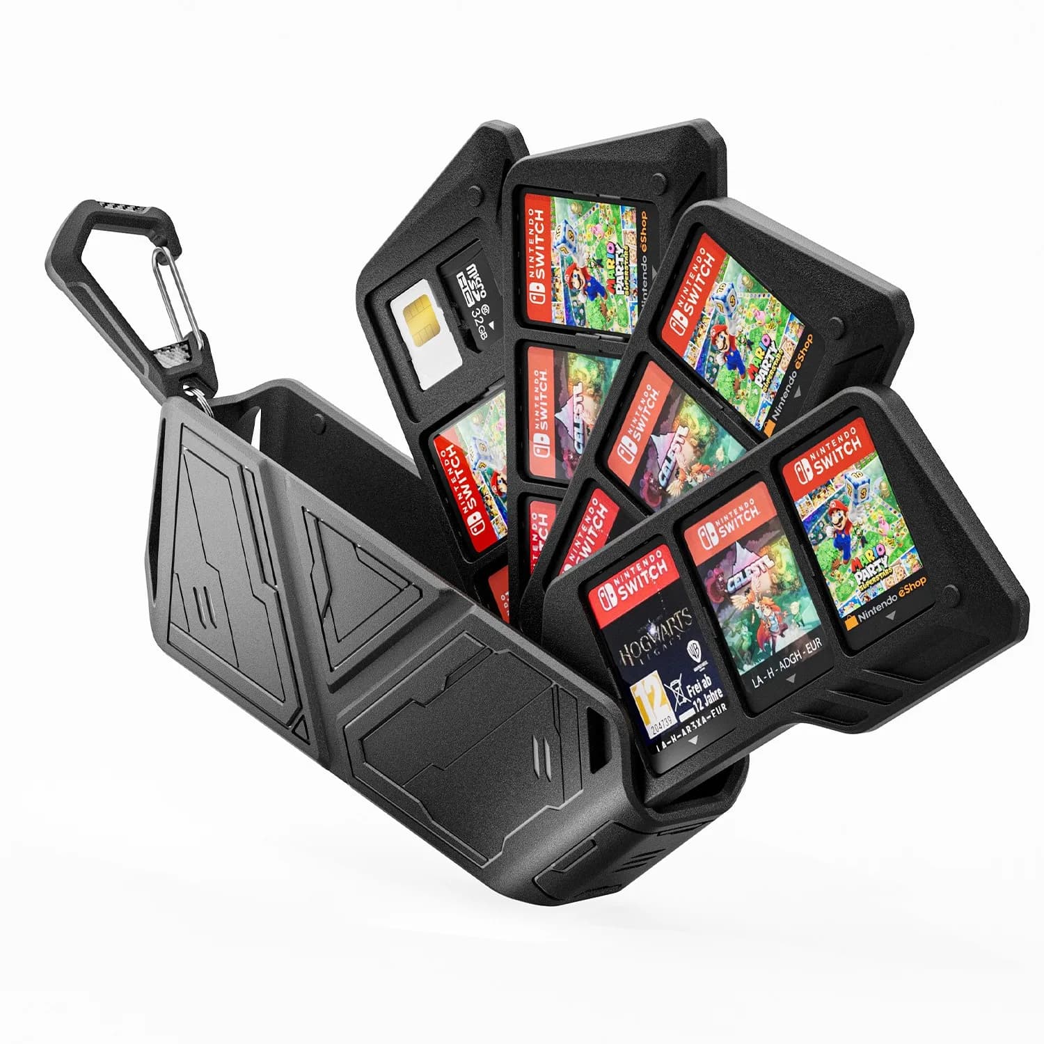 Custodia per carte da gioco Switch2/oled/lite applicabile con scatola per carte da gioco semitrasparente
