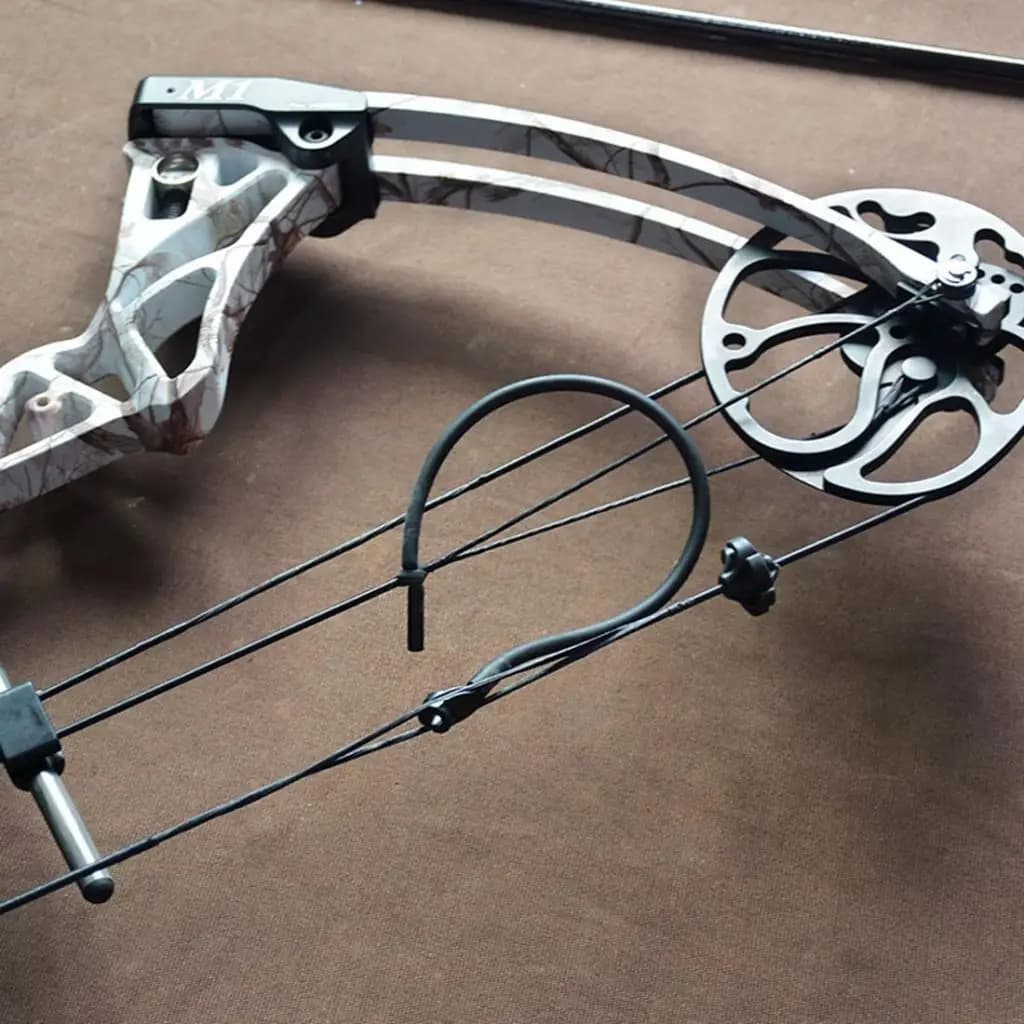 Hunting Bow Tube Peep Sight Plastic Archery Accessories Durable Compound Bow Sights with Silicone Tube