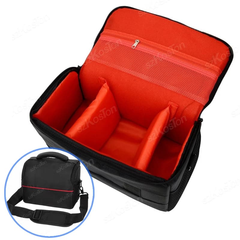 Digital Camera Bag DSLR Fashion Shoulder Bag Waterproof Photo Bag for Photo Bag for Canon Nikon Sony lens