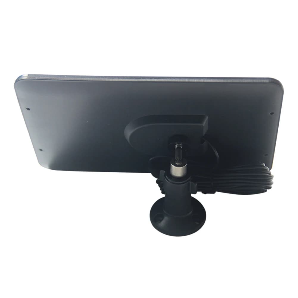 6W 5V Solar Panel for Wireless For Video Doorbells and Outdoor Security Cameras Monocrystalline 21.5% Efficiency