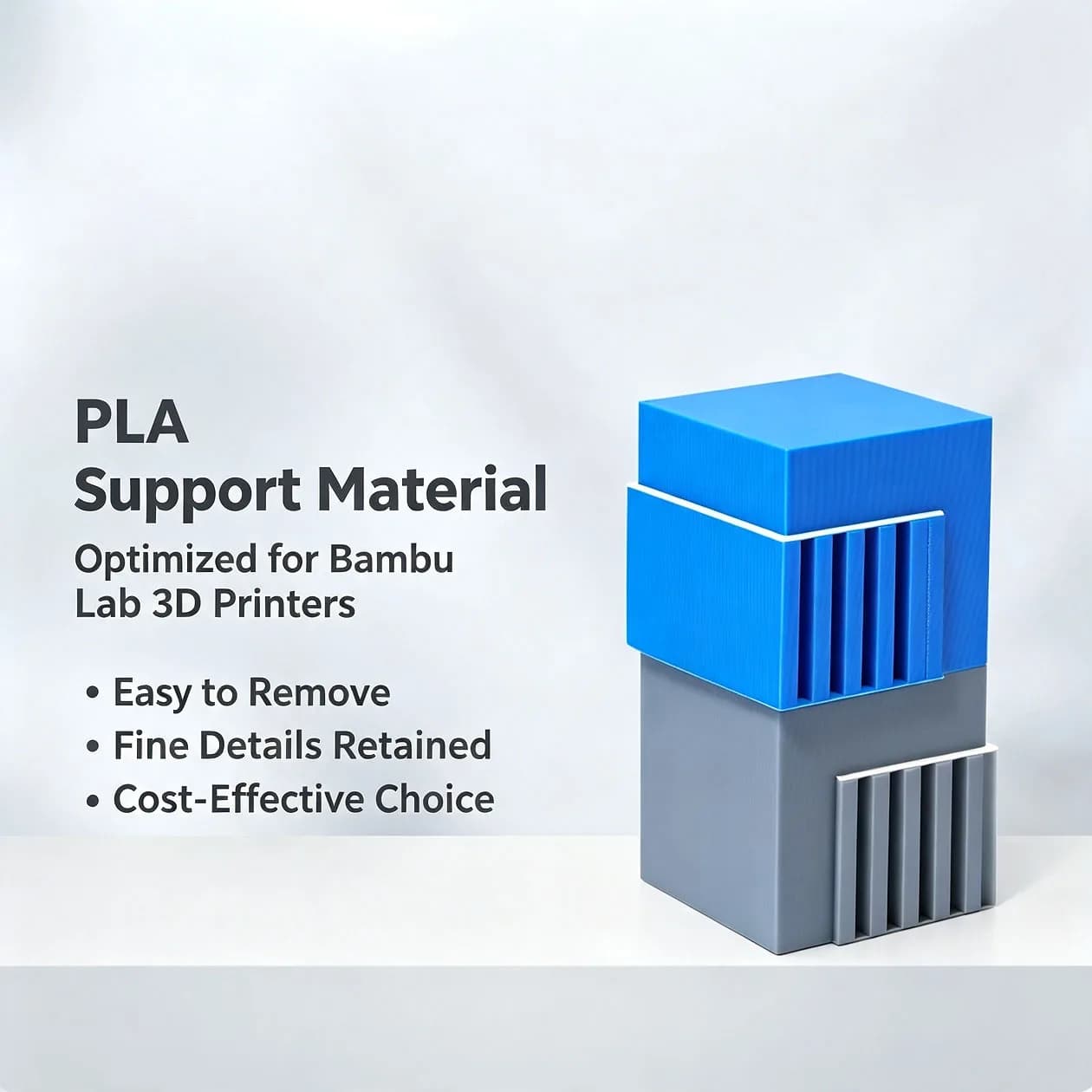 Bambu Lab 3D Printer Filament Original PLA PETG ABS PVA with RFID Identification 500g Dedicated Printing Consumables