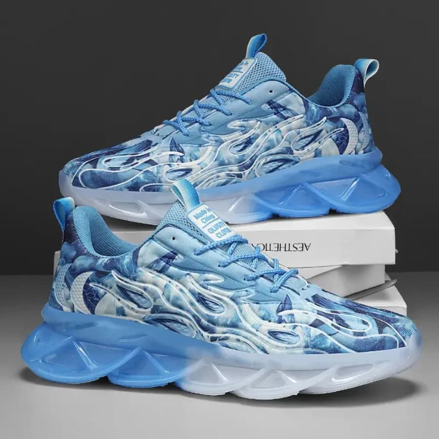 Nuove Scarpe da Corsa Unisex con Ammortizzazione ad Aria 2025 - Scarpe Sportive Casual Basse Traspiranti in Mesh Leggere con Suola Morbida e Supporto Stabile