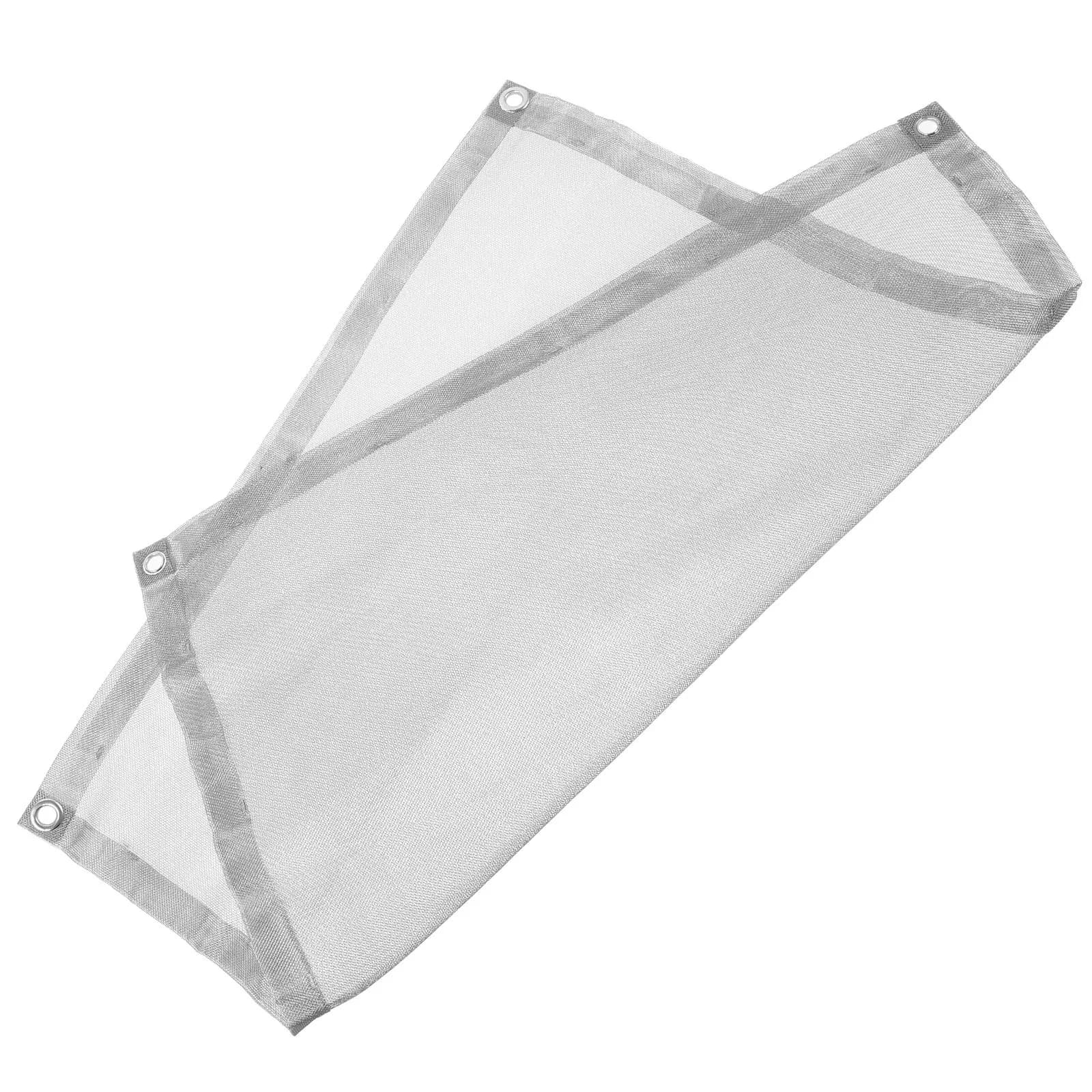 Folding Camping Fire Pit Mesh Mat Stainless Steel Bbq Rack for Outdoor Bonfire Party Picnic Charcoal Burning Portable Grill Mesh