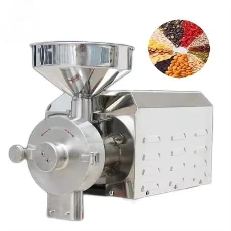 Electric Mill Grain Grinding Machine Mini Flour Mill Machines Wet and Dry Grinder Machine for Coffee/Rice/Bean/Maize/Wheat Flour