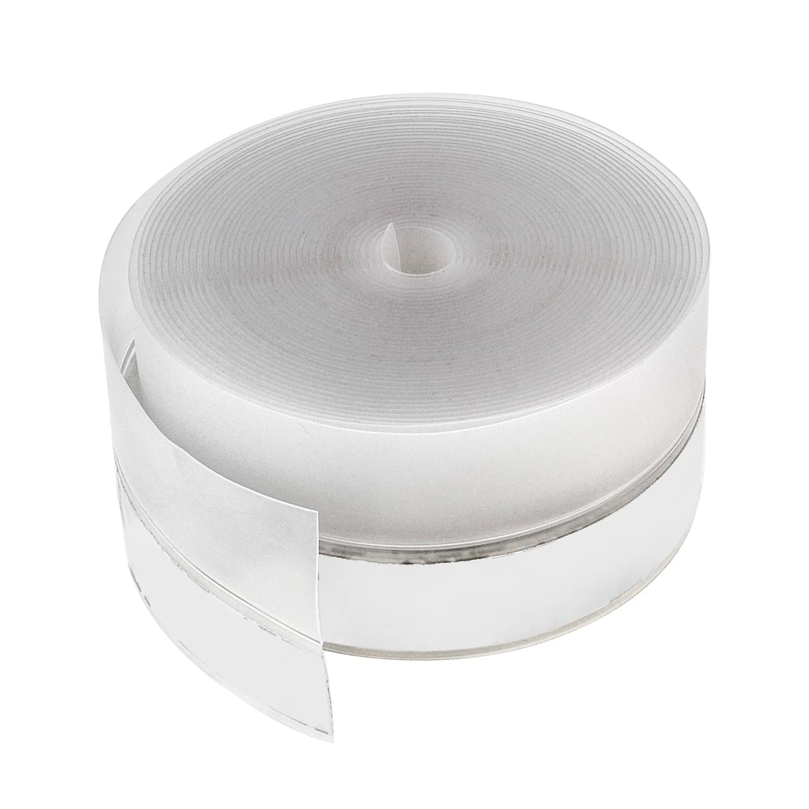 35mm Transparent / White Color Optional Weather Stripping Door Seal Strip Tools, Adhesive Silicone Seal Strip