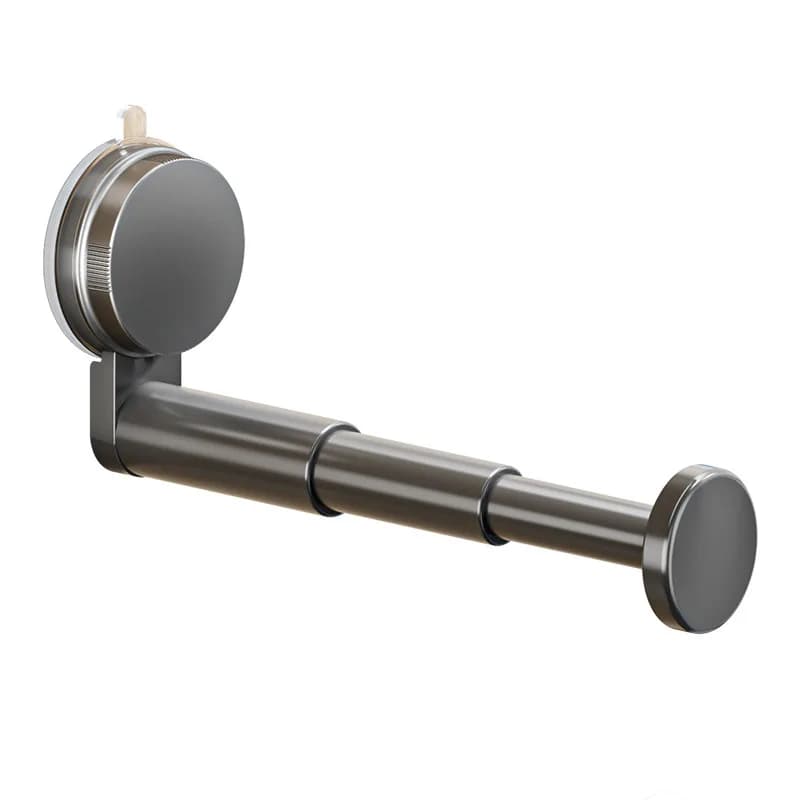 New multifunctional telescopic wall coat rack without drilling and anti-traction