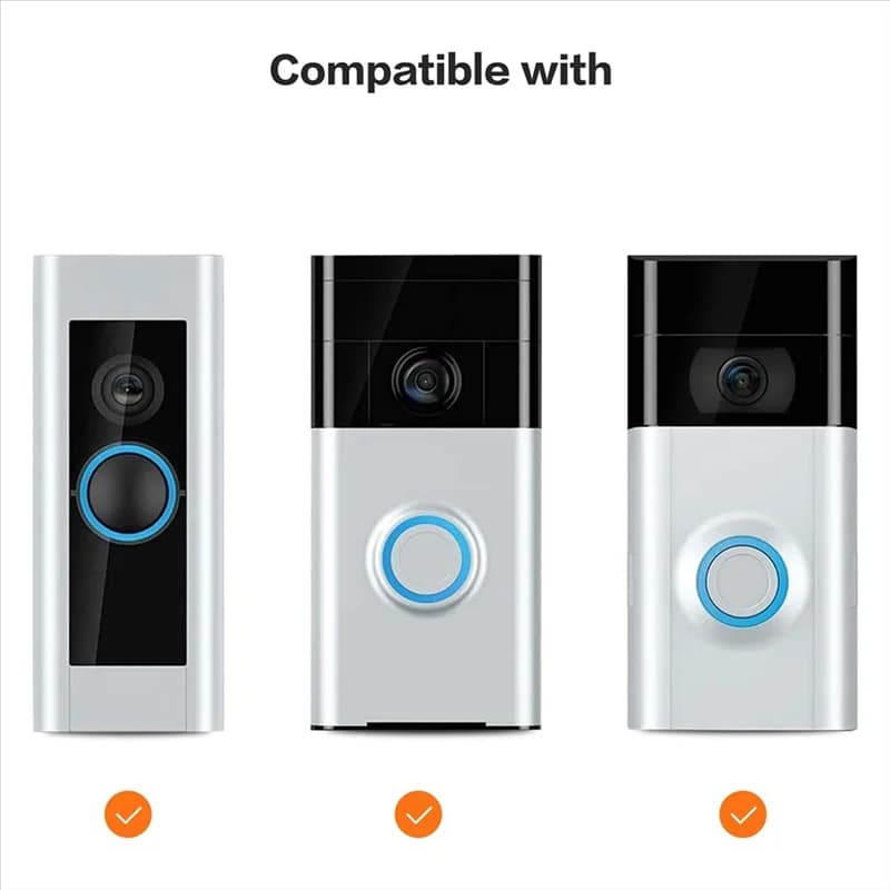 AB34-Viti per campanello video, viti di ricambio per campanello video, viti di sicurezza compatibili con il videocitofono