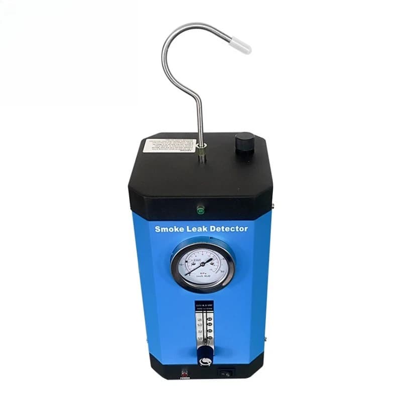 Strumento di diagnosi per riparazioni automobilistiche Rilevamento macchina del fumo per auto Tester regolabile Rilevatore di perdite di fumo EVAP