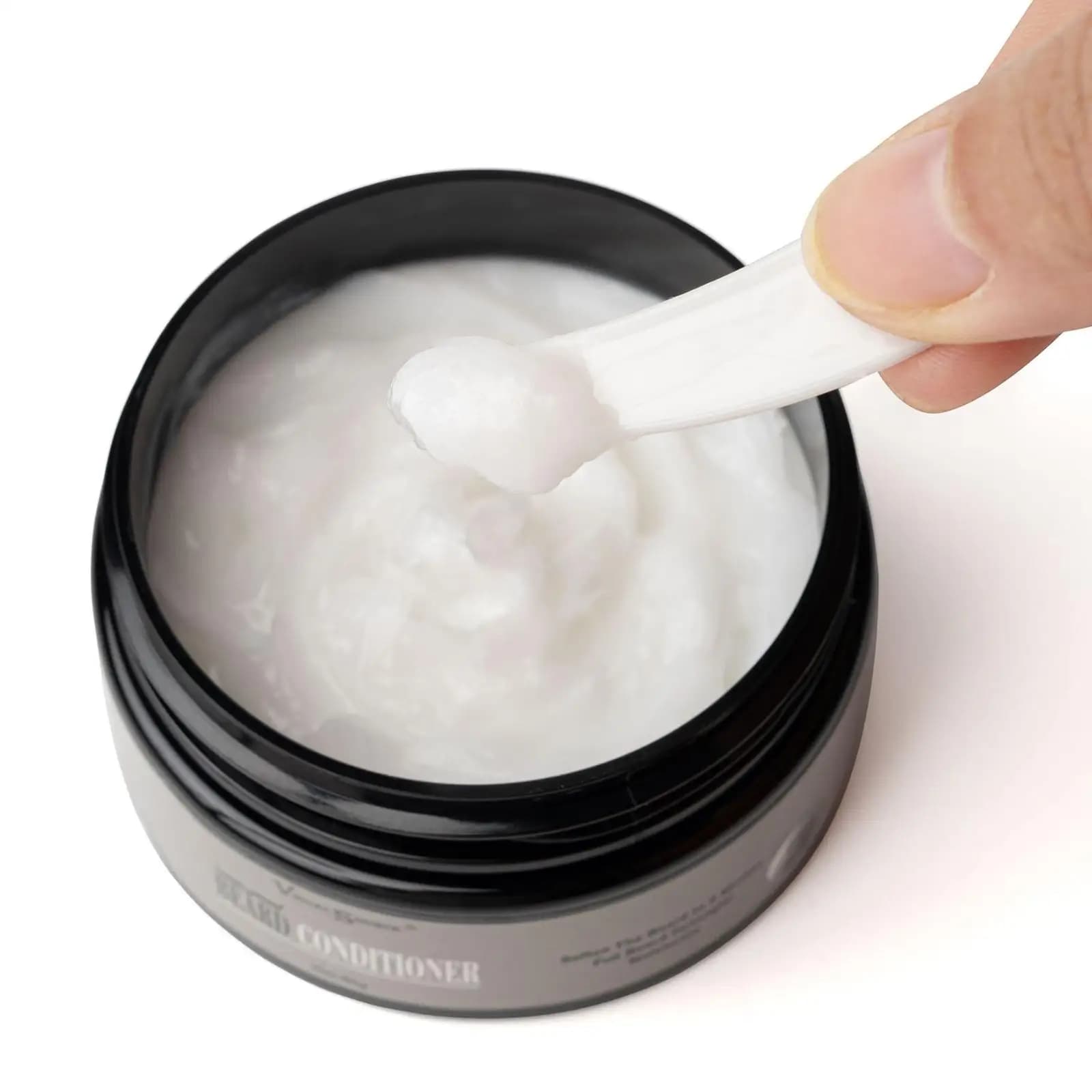 Crema balsamo professionale per barba, ammorbidente, idratante, 80 g, per la cura della barba, per papà e uomini