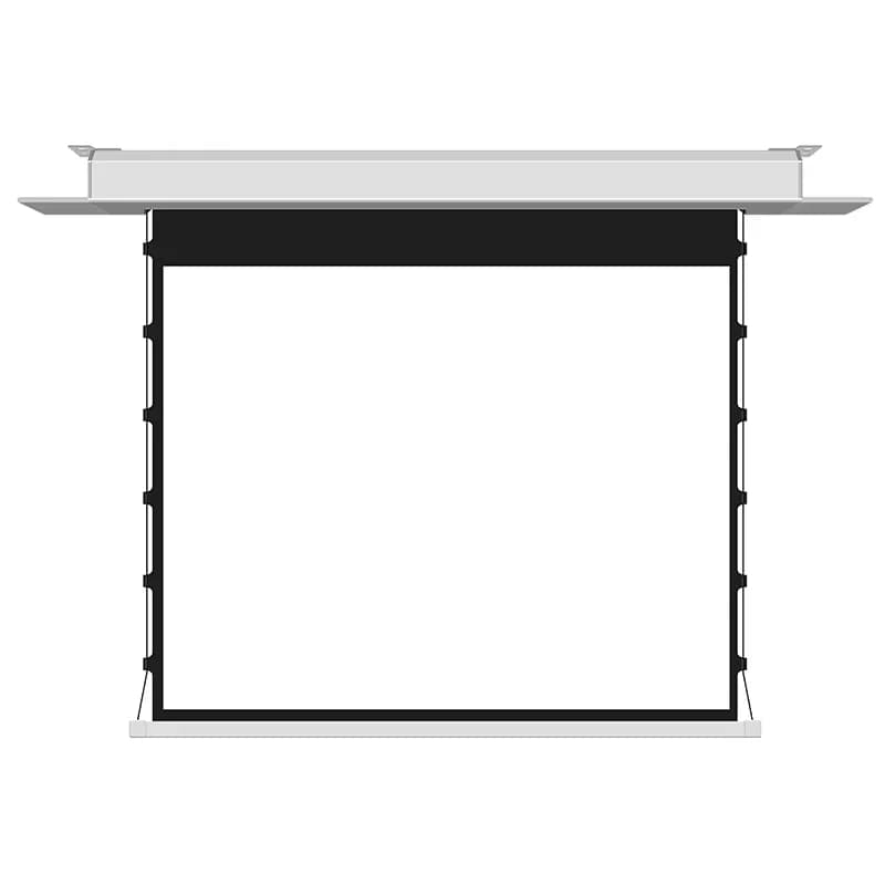 Schermo per proiettore da incasso a soffitto elettrico da incasso a soffitto con suono acustico ultra HD 8K, ZRM-AP3