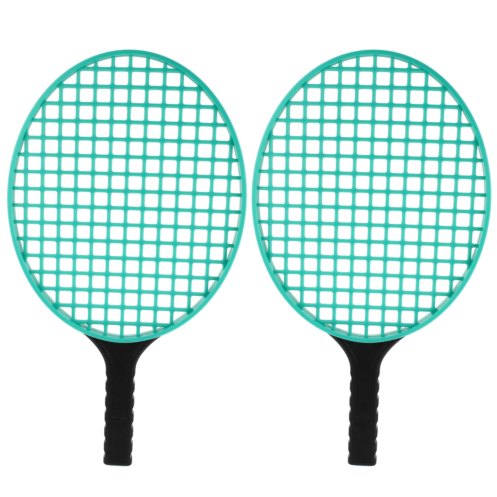 2 pieces tennis racket for children light green racket for children beach outdoor sports toy tennis for children suitable for beginners