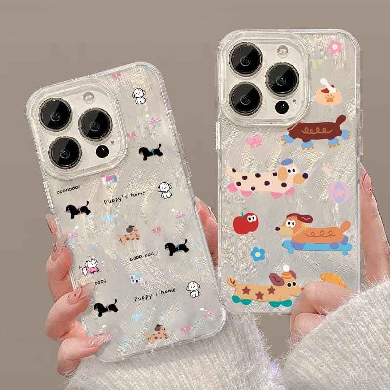 Cute Dachshund Dog Phone Case For Huawei Honor 400 200 Pro Lite X7D X9D X8A X7A X9A X9B X8B X7B X9 X8 X9C Smart Soft Clear Cover