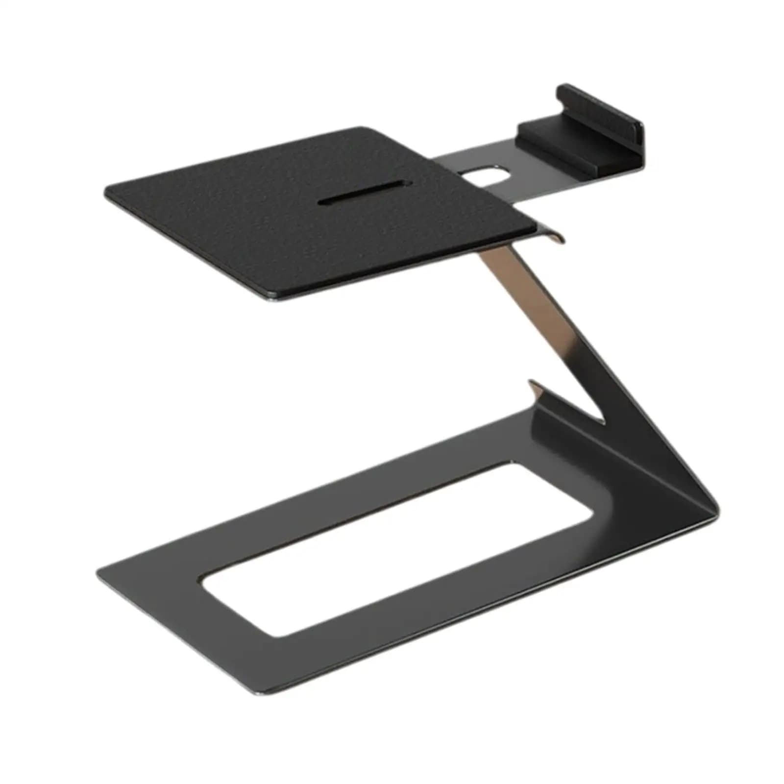 Supporto per altoparlante da tavolo con cuscinetto per assorbimento delle vibrazioni Supporto per monitor da studio salvaspazio per sala giochi, camera da letto, ufficio domestico