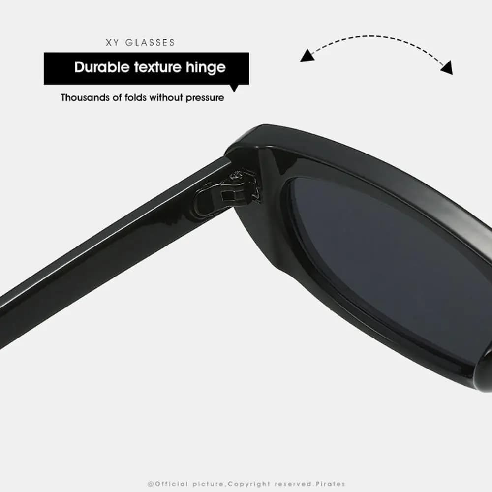 Trendy Retro Cat Eye Sunglasses Fashion Small Frame Women's Oval Sun Glasses Shades for Women