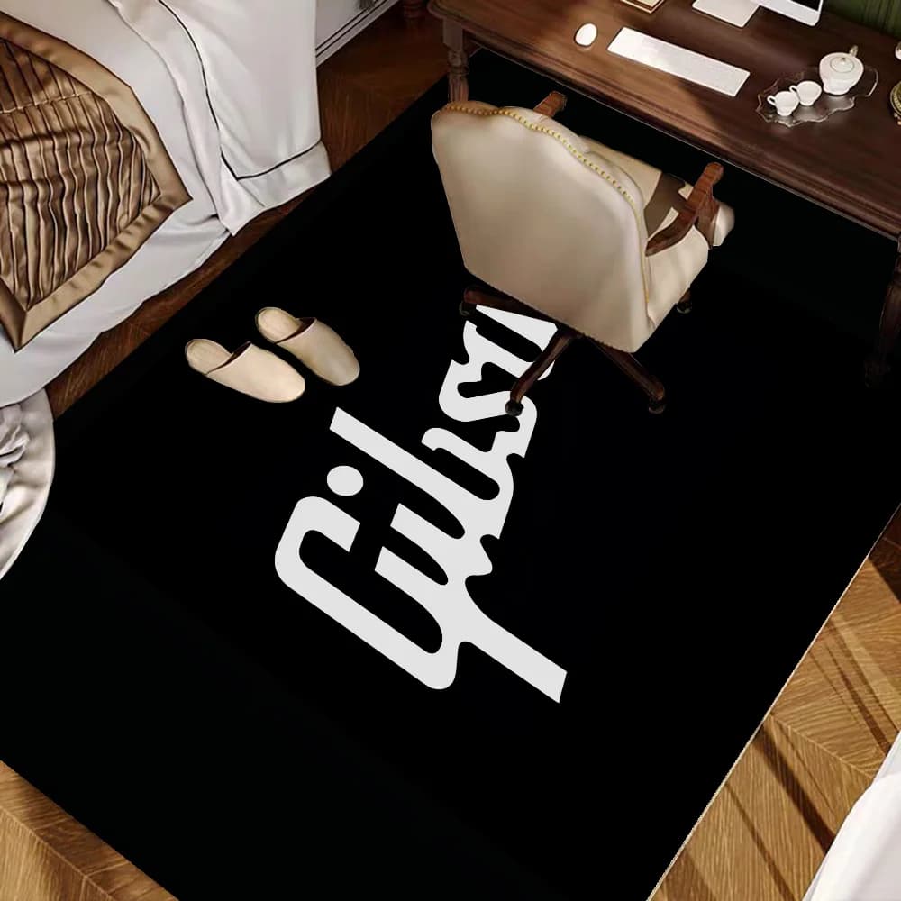 G-Gibson Tappetino da bagno musicale Stile INS Morbido pavimento per camera da letto Tappetino per lavanderia Zerbino antiscivolo di benvenuto