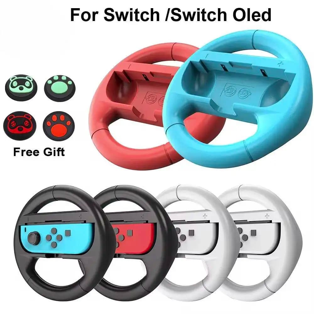 2 pz/set Gioco Da Corsa Interruttore Oled SL & SR Volante Da Corsa Joypad Grip Switch Controller Gioco Grip Maniglia Per Nintendos