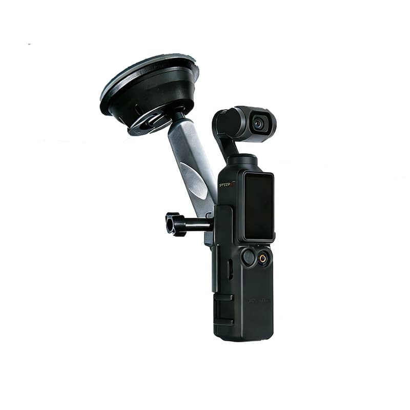 Car suction stand with adapter and clip for DJI OSMO Pocket 3 /DJI Action /GoPro /insta360 Camera Overview
