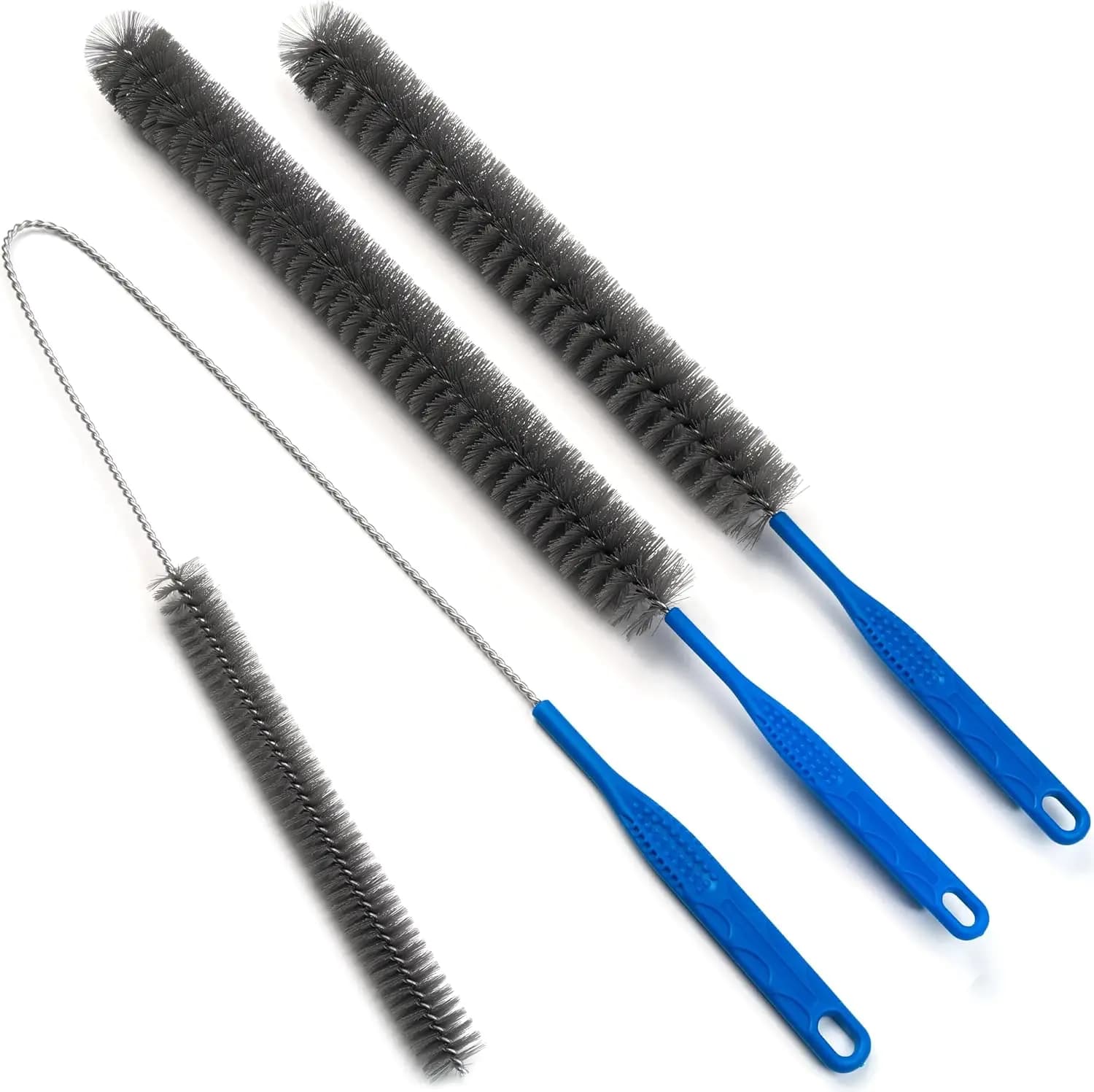 Spazzola Lunga per Scarichi di WC, Lavello da Cucina, Fognature, Vasca da Bagno, Strumento per la Pulizia dai Ostruzioni di Capelli
