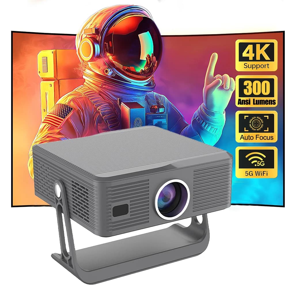 Tripsky Smart Projector Wireless Lcd Portable Full hd Android 13 Native 1080p Smart Home Theater Mini 4k Android Projectors