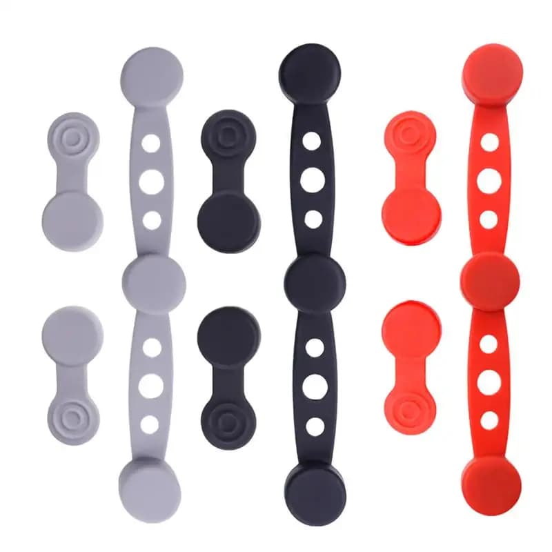 Air Frying Magnets For Paper Parchment Air Frying Buckle Silicone Accessories Spare Parts Heat Resistant Coating Support