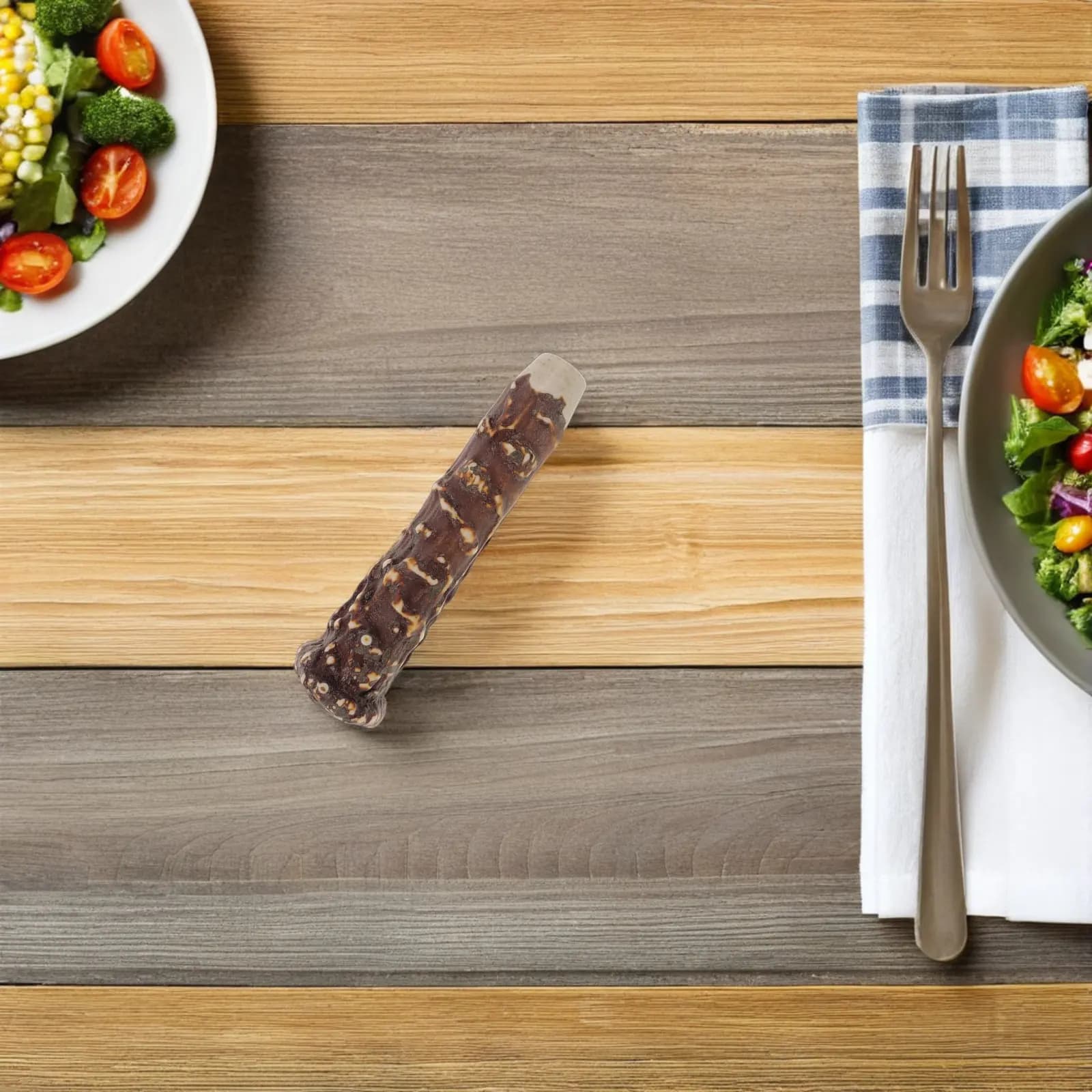 Manico in resina per coltello da chef, imitazione corno di cervo, impugnatura antiscivolo di ricambio per coltelli da cucina fai-da-te