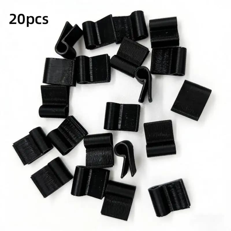 20 Pezzi Clip per Cavi Interni Auto, Organizzatore per Cavi e Fili, Clip per Pannelli Stretti, Accessori Auto