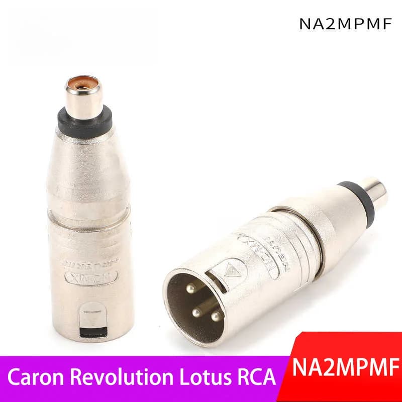 Presa maschio a spina XLR femmina NA2FPMM XLR femmina a 3 core XLR/RCA maschio da 3/5 core bilanciato a connettore non bilanciato