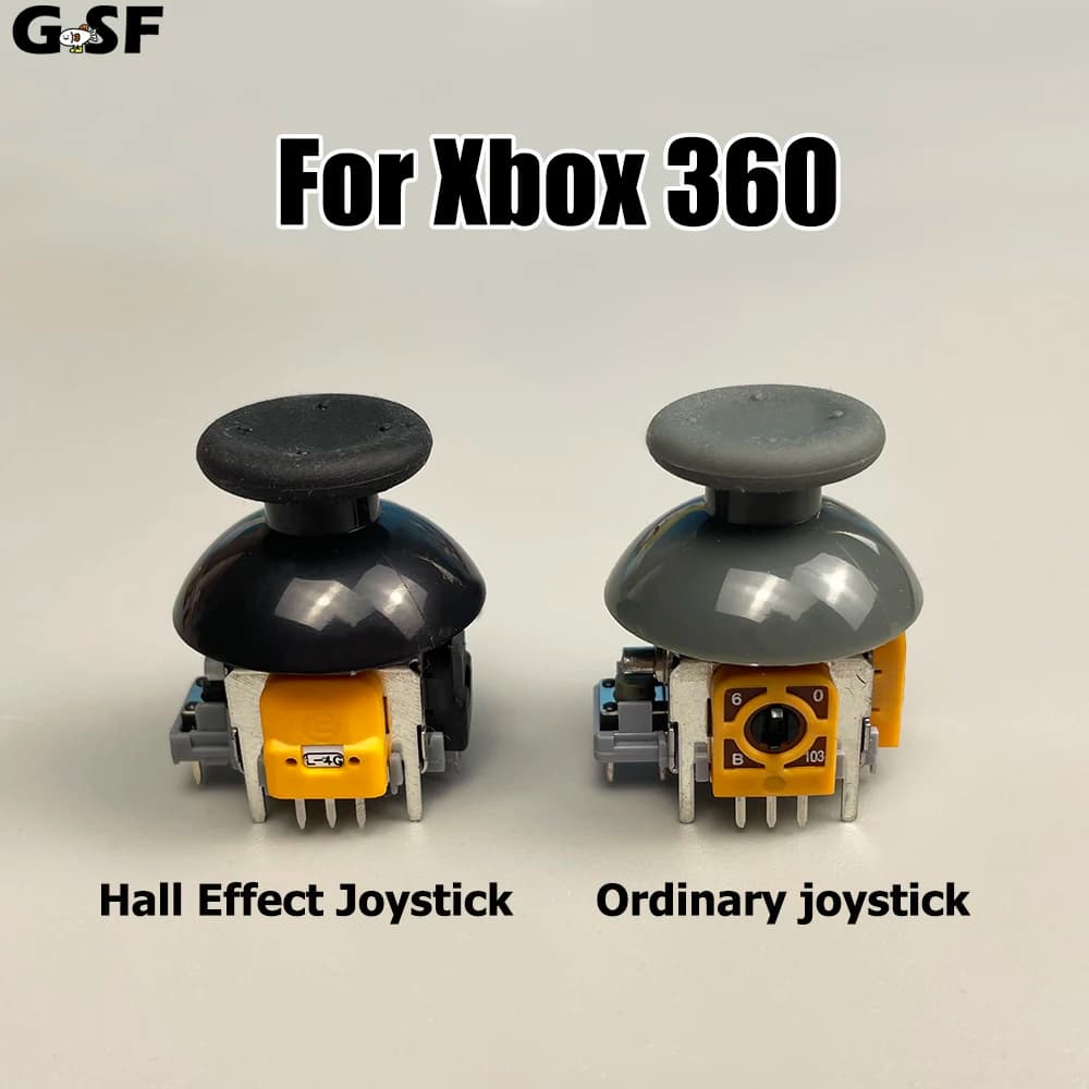 GSF Hall Joystick elettromagnetici Sensore analogico ad alta precisione Thumb Sticks Joystick Rocker Modulo per controller XBOX 360