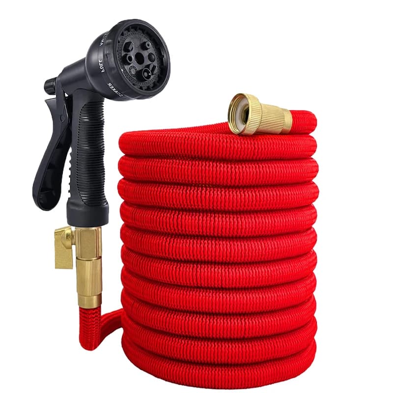 Home Use Garden Tube, 25-125FT High Pressure Flexible Magic Pipe, High Pressure Water Gun, Used for Garden Irrigation