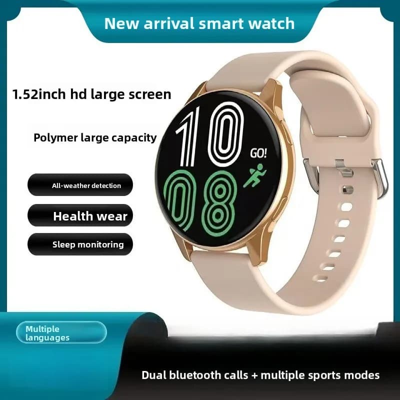 Nuovo smartwatch Xiaomi per la salute, con monitoraggio della frequenza cardiaca, musica, video, chiamate Bluetooth, impermeabile, NFC, compatibile con Android e iOS