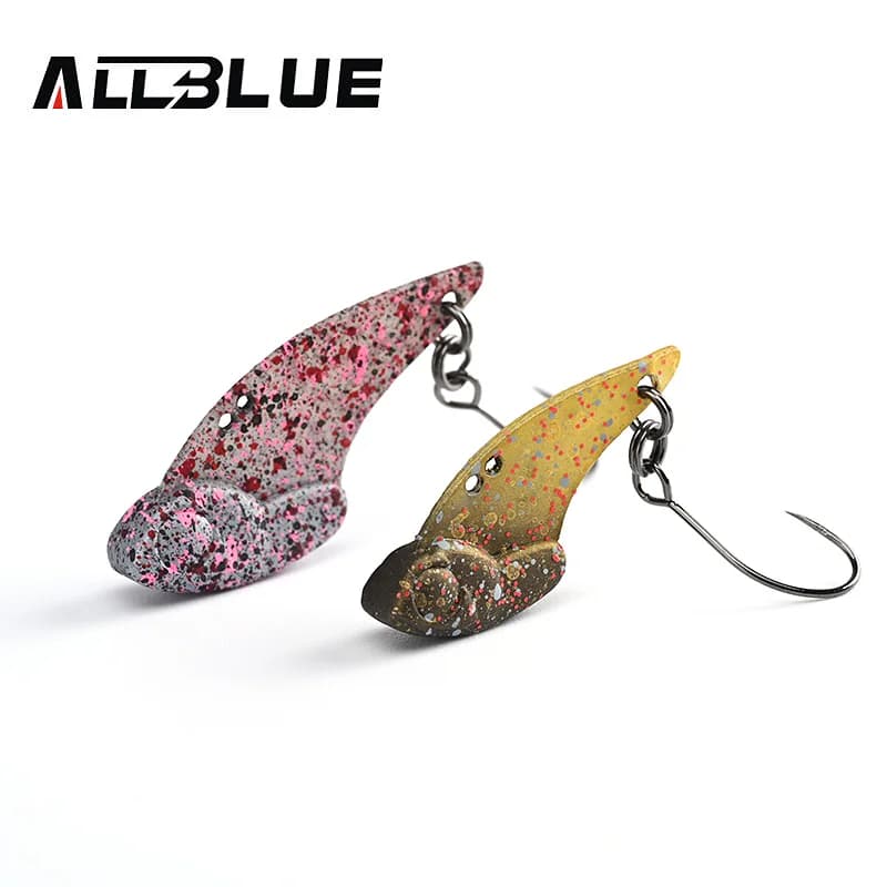 ALLBLUE 2g 3g KUROBALL Esca da Pesca VIB con Circuito Elettronico, Crankbait Senza Labbro, Wobbler Affondante per Trota in Torrente, Esca Artificiale